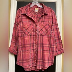 Relaxed women’s flannel